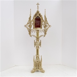 Brass Angel Monstrance Reliquary For Religious Relics – X46-2-KQ